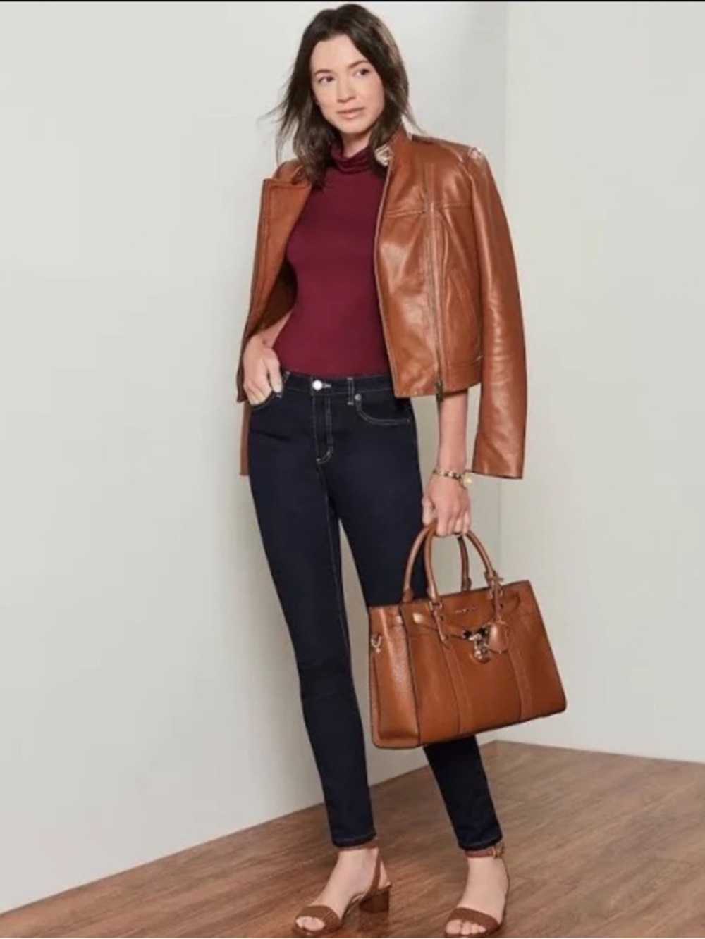 Michael Kors Mid-Rise Skinny Jeans